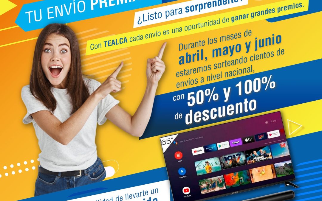 Ganador del TV 65″ y barra de sonido de la promoción – «Tu Envío Premiado»