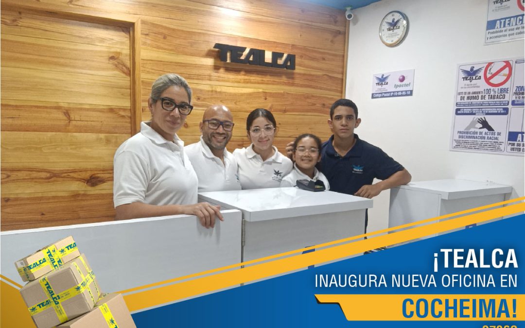 ¡TEALCA llega a Cocheima! Una nueva tienda para acercar tus envíos a todo el mundo