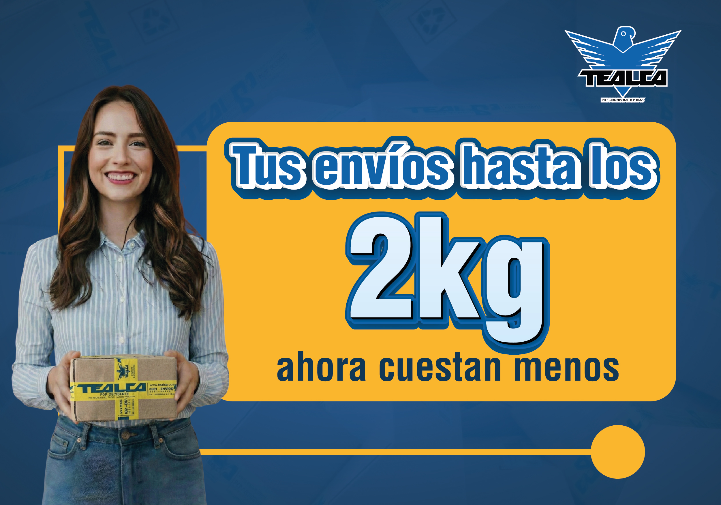 Envíos nacionales hasta 2 Kg con mejores tarifas 2026 en Venezuela para emprendedores