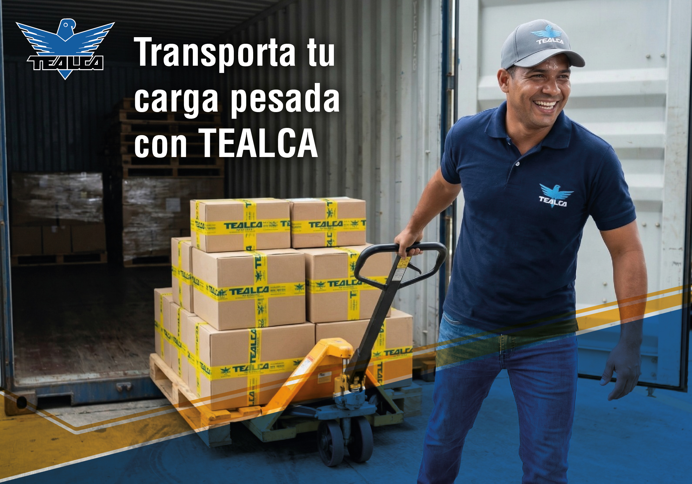 transporte de carga pesada en Venezuela con Tealca envíos nacionales